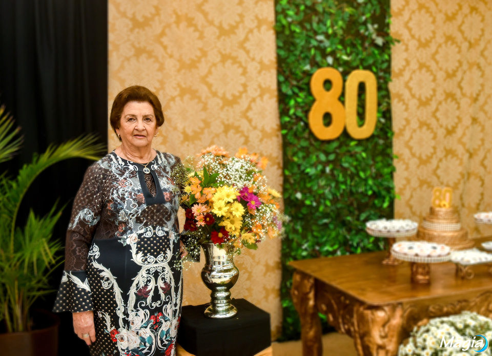 Lucinda Horbach 80 Anos