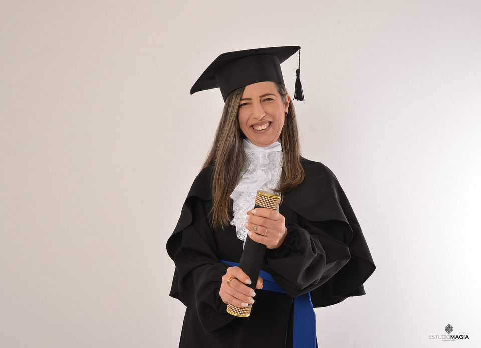 Ensaio em estúdio de Formatura