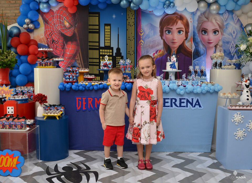 Festa de aniversário Germano e Serena