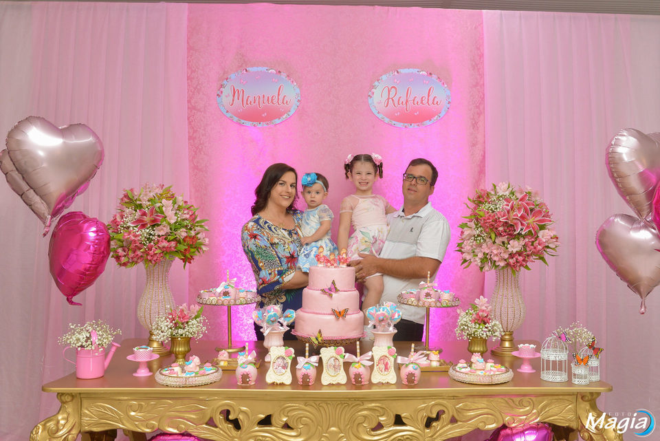 4 Aninhos Manuela e 1º Aninho Rafaela